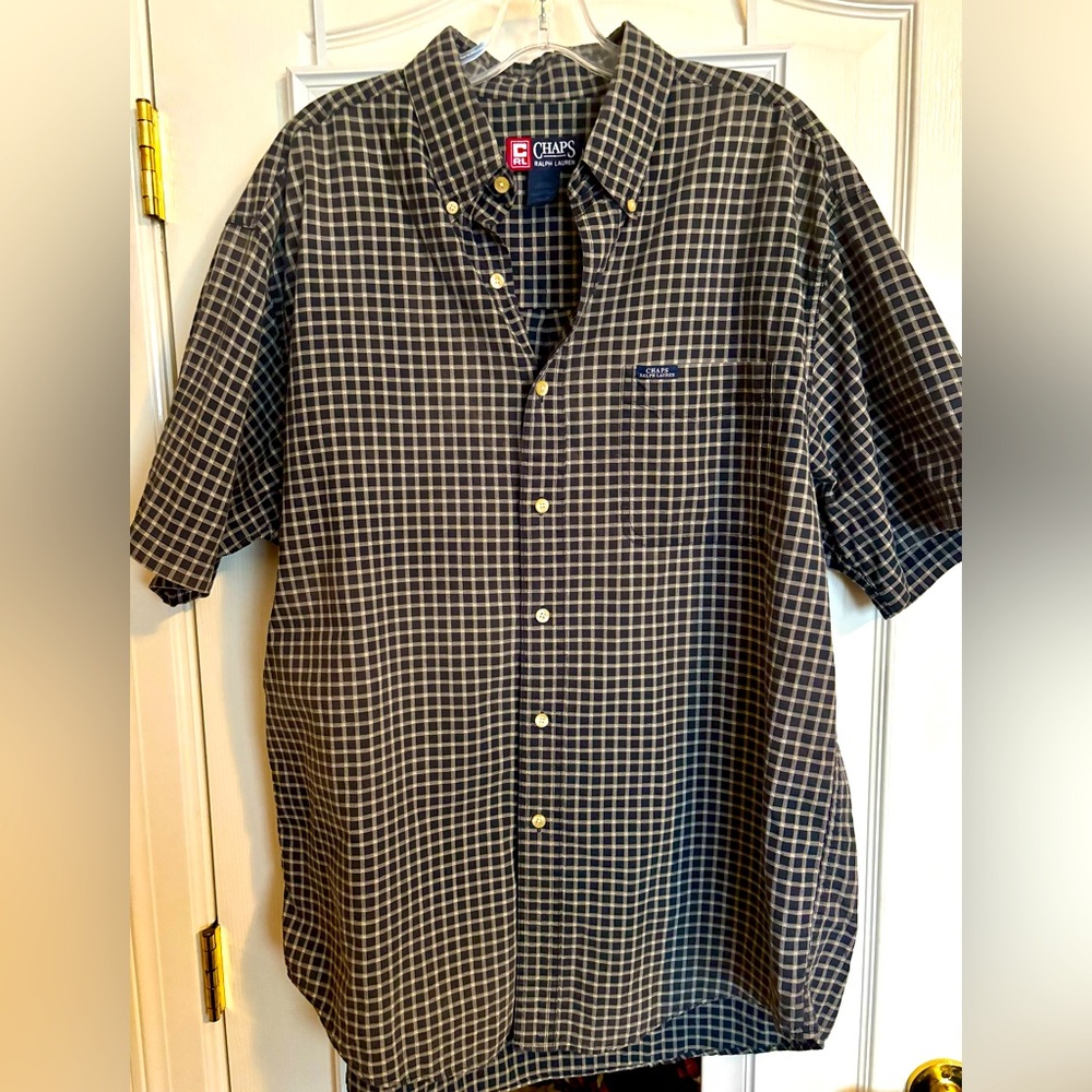 EUC VINTAGE Ralph Lauren Button Down Shirt sleeve Shirt